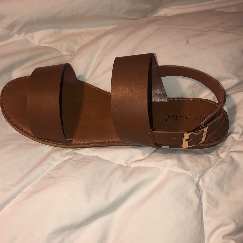 Brand new sandals